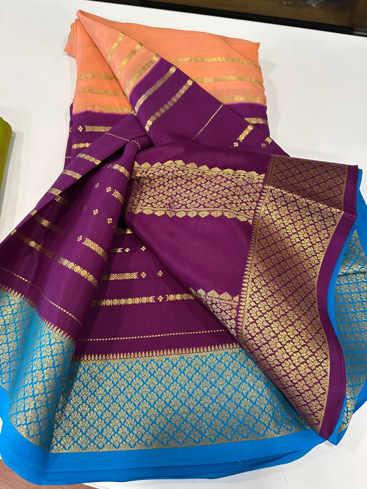 ๐All over saree more zari consumption ๐