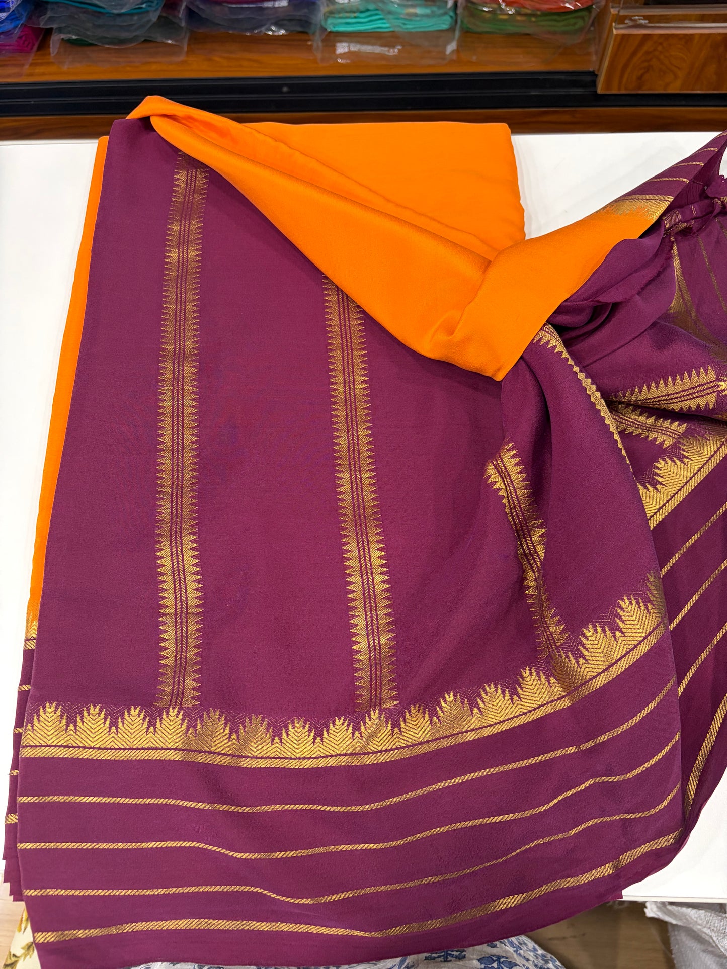Pure Zari Contrast