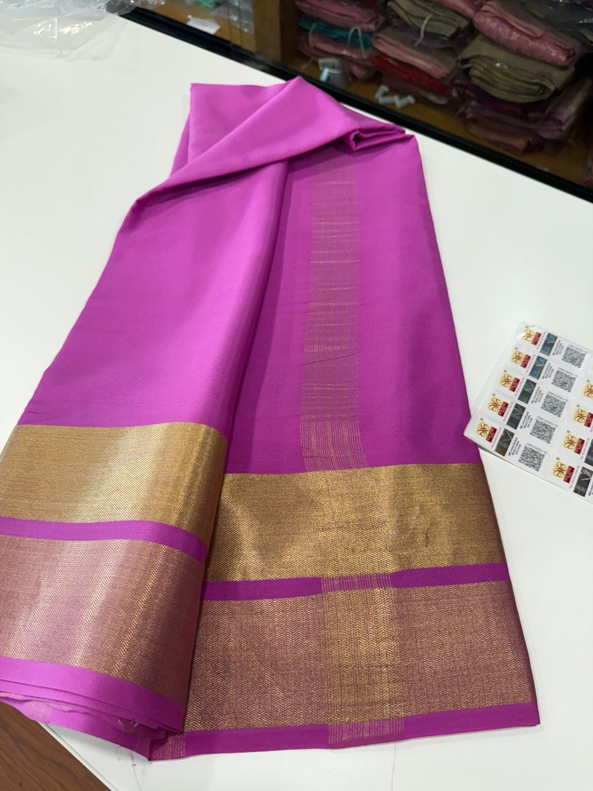 Kanchi border Mysore silk Saress