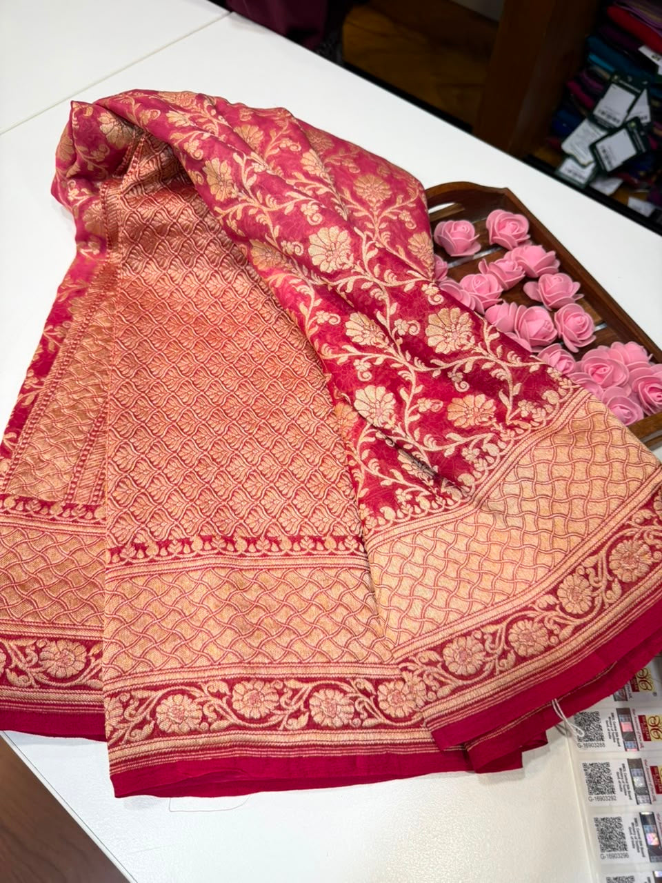 Khaddi Georgette sarees