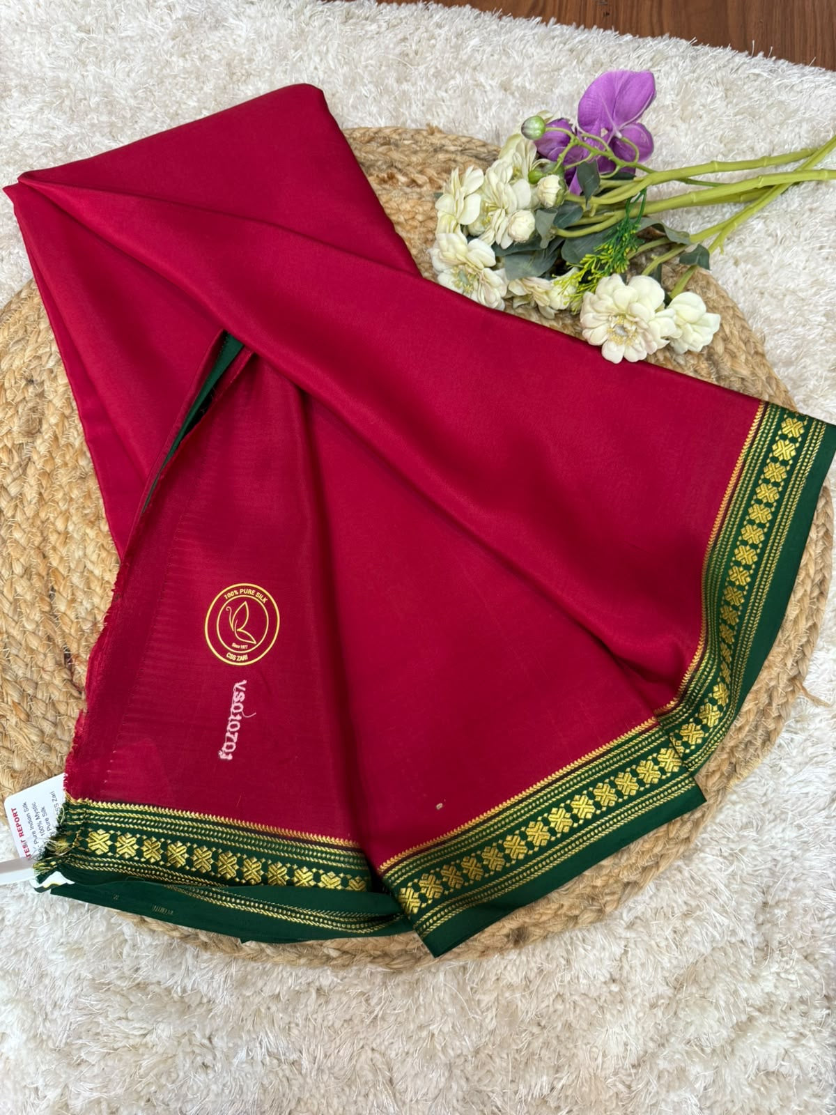 Mysore silk sarees css pattern