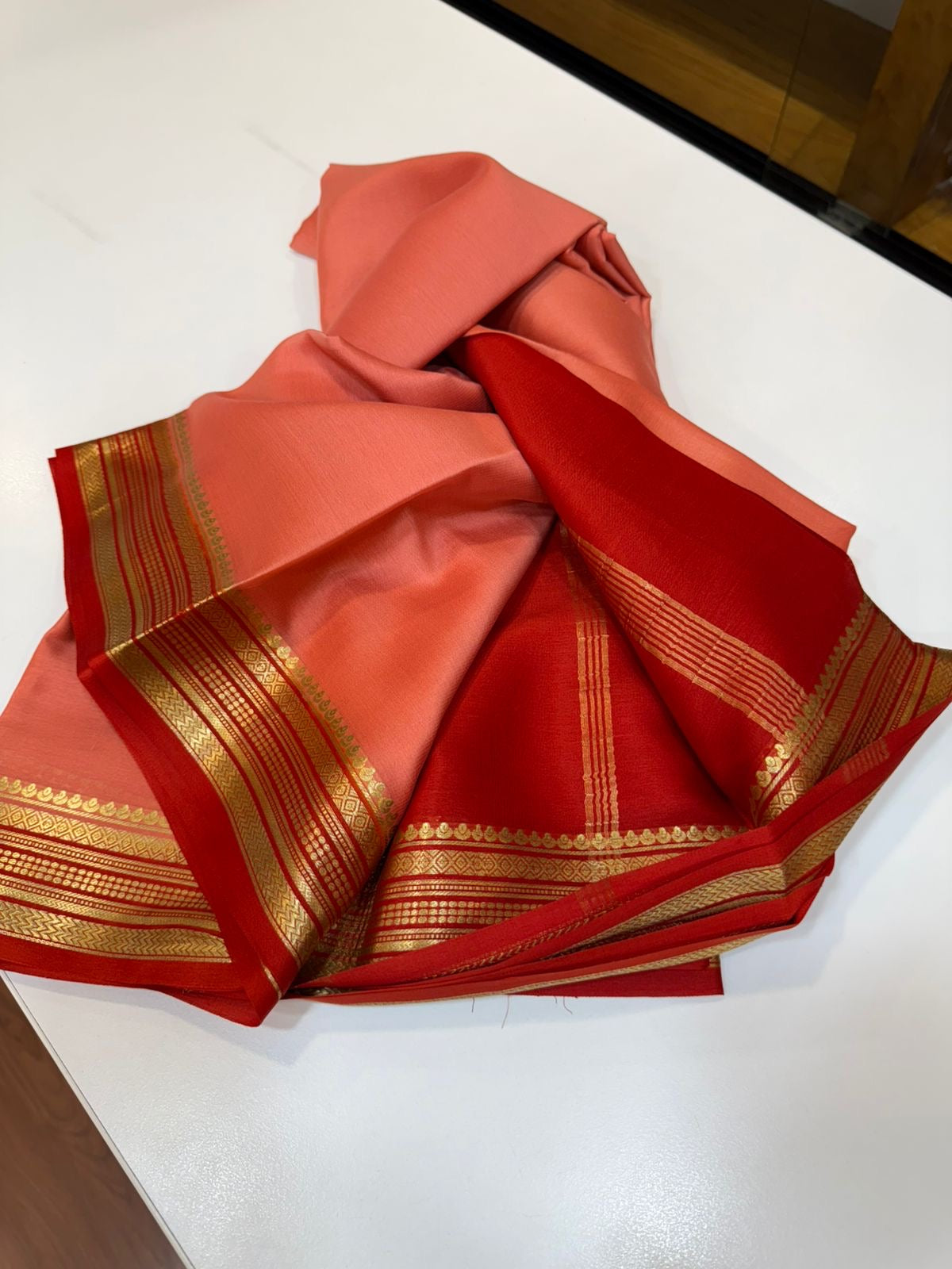 Mysore silk sarees light pattern