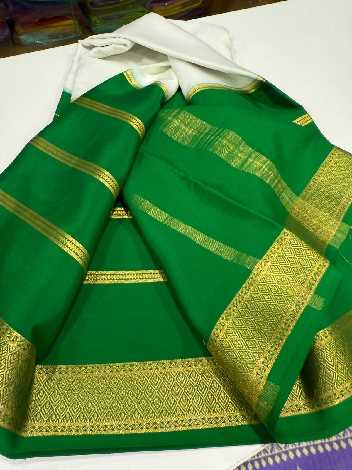 ❤️Exclusive pattern mysore silk sarees❤️