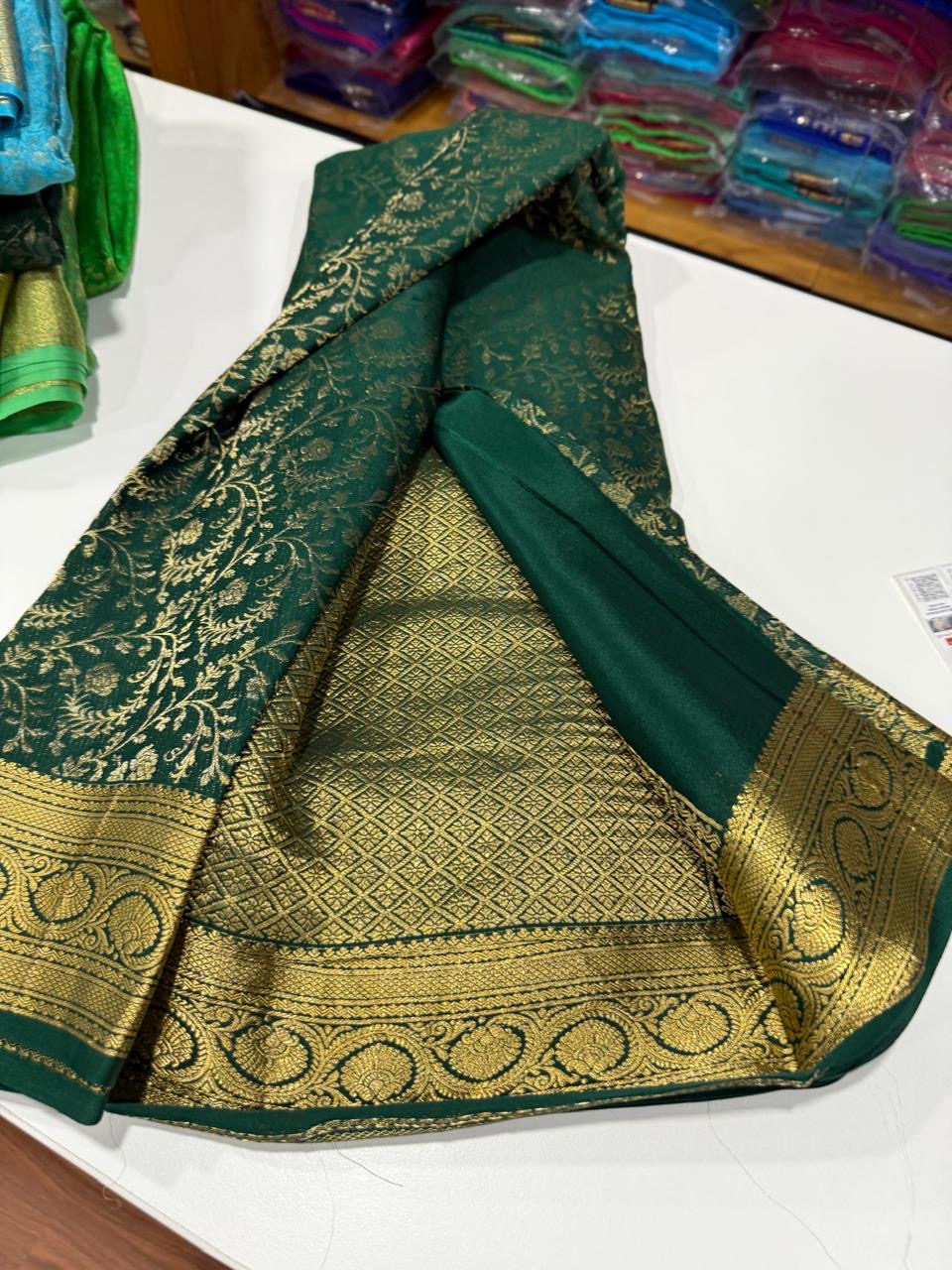 Brocade Mysore silk Saress