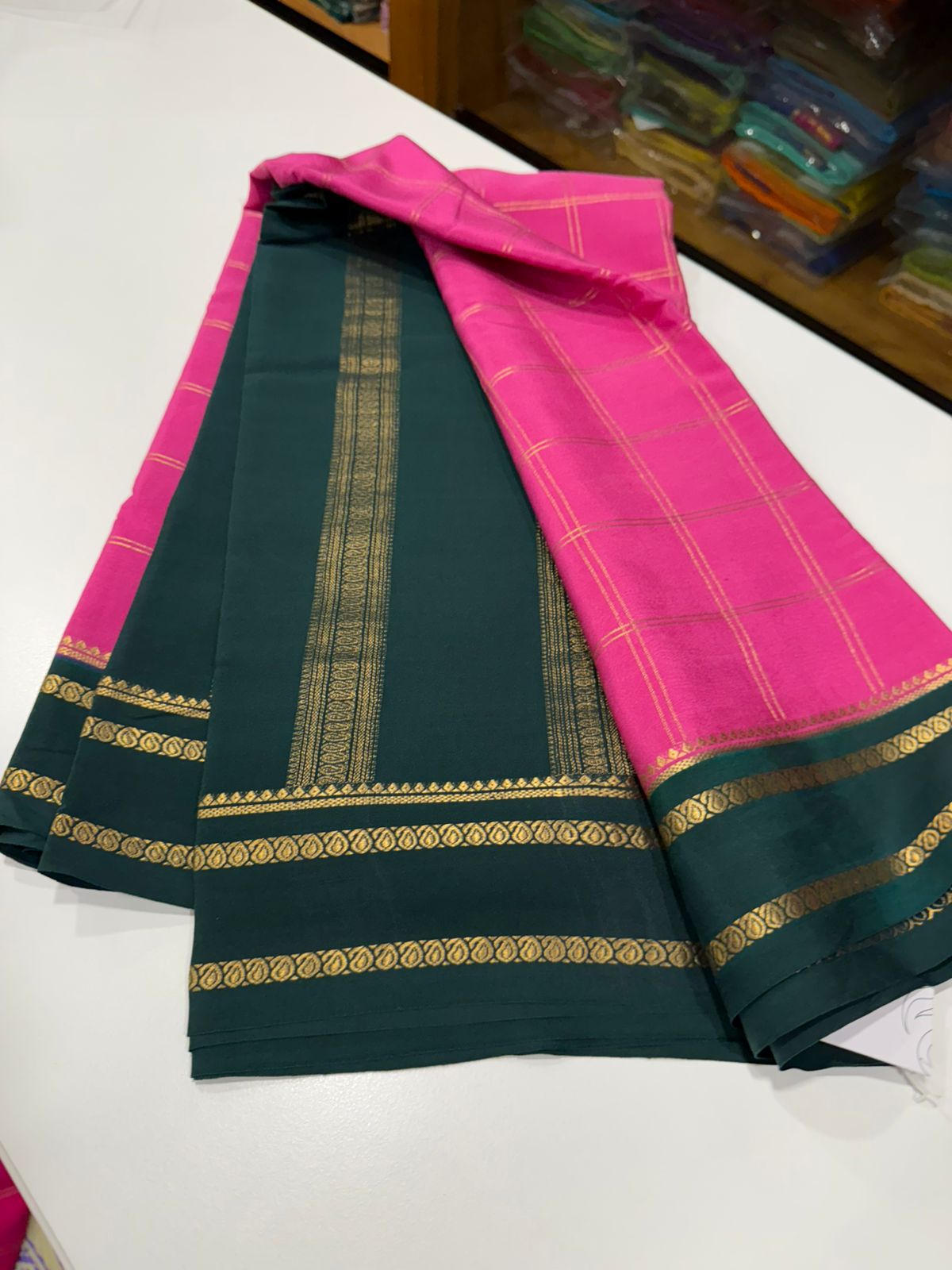 Pure Zari Mysore silk saree