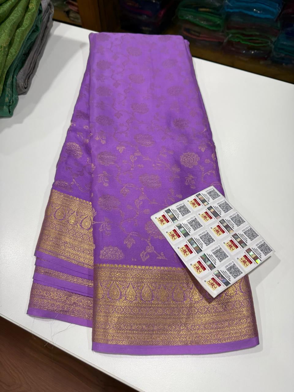 Brocade Mysore silk Saress