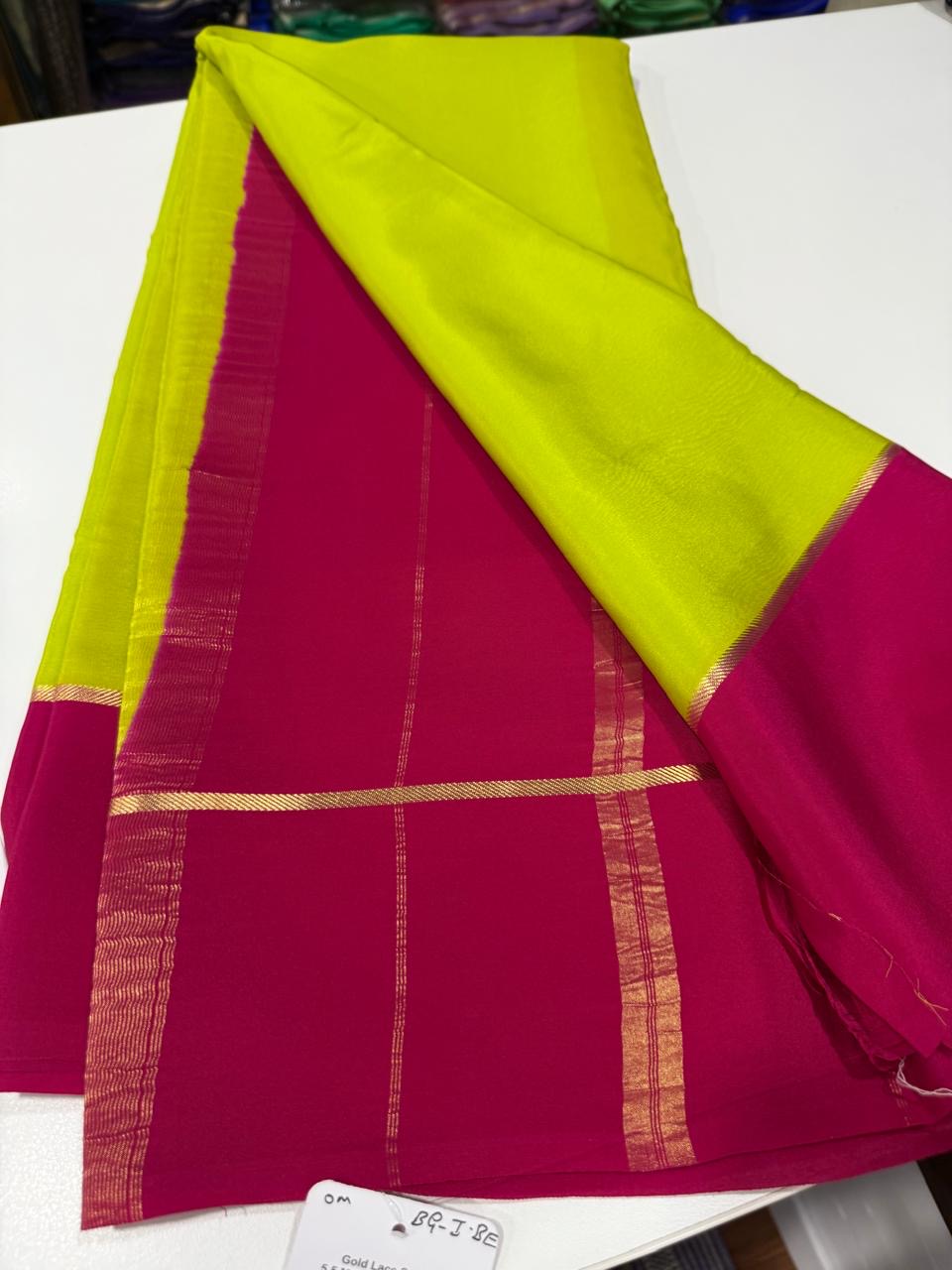Pure Zari Mysore silk saree