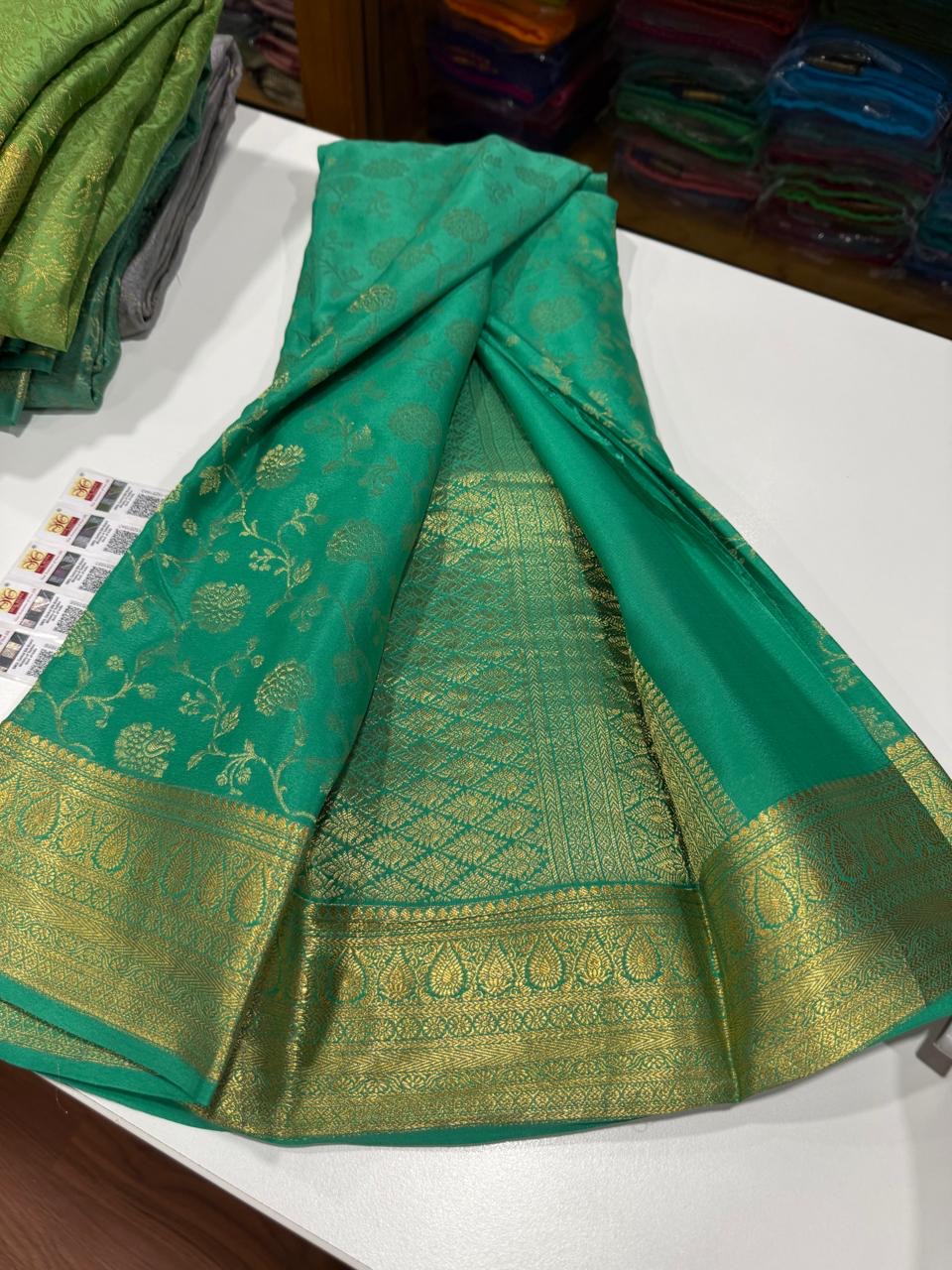 Brocade Mysore silk Saress