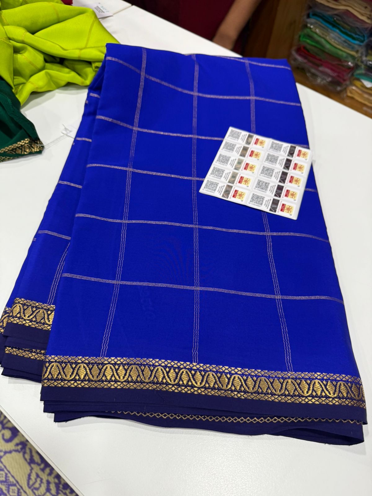 Pure Zari Mysore silk saree