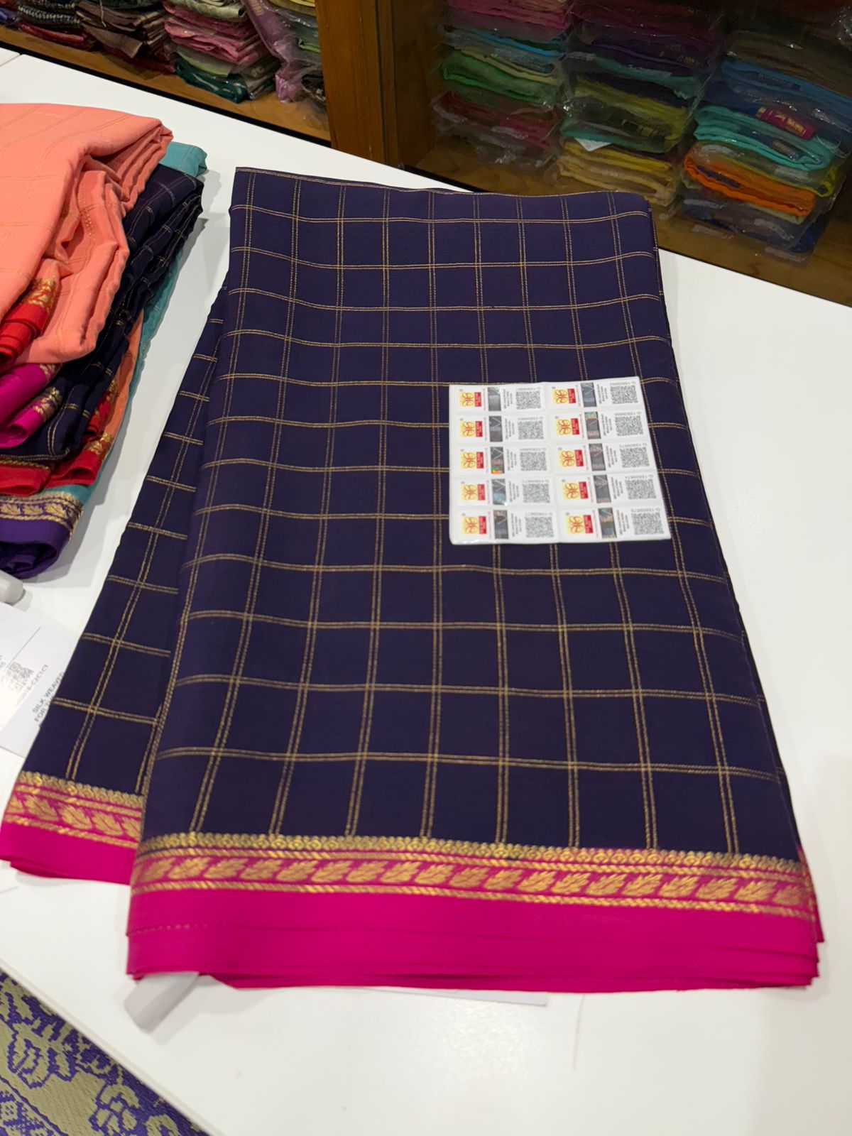 Pure Zari Mysore silk saree