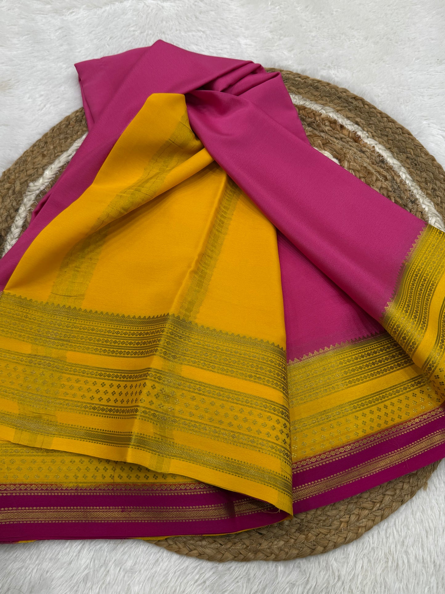 3D Mysore silk