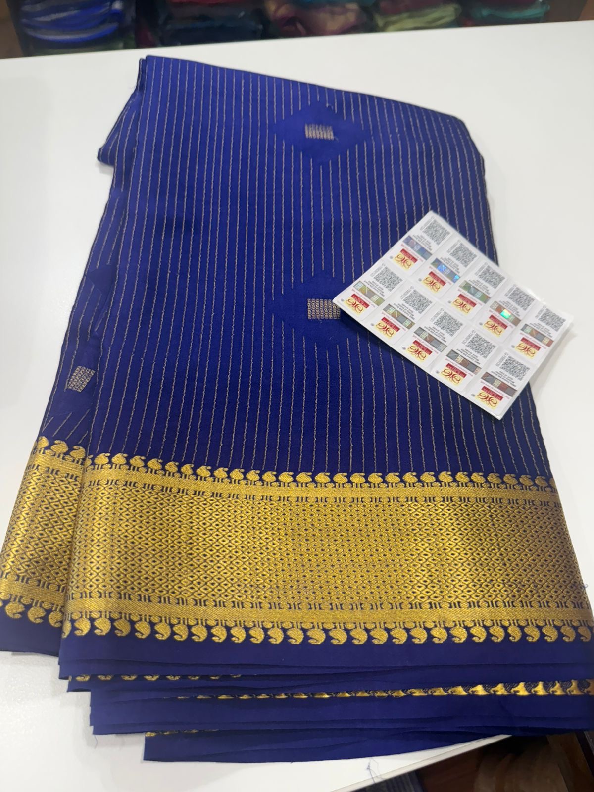 Excluive pattern mysore silk sarees with elegant color combinations