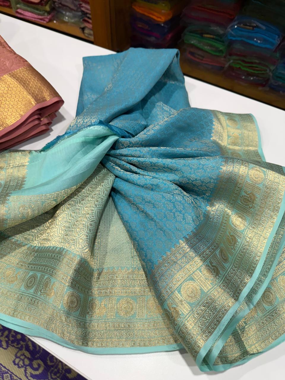 Brocade Mysore silk Saress