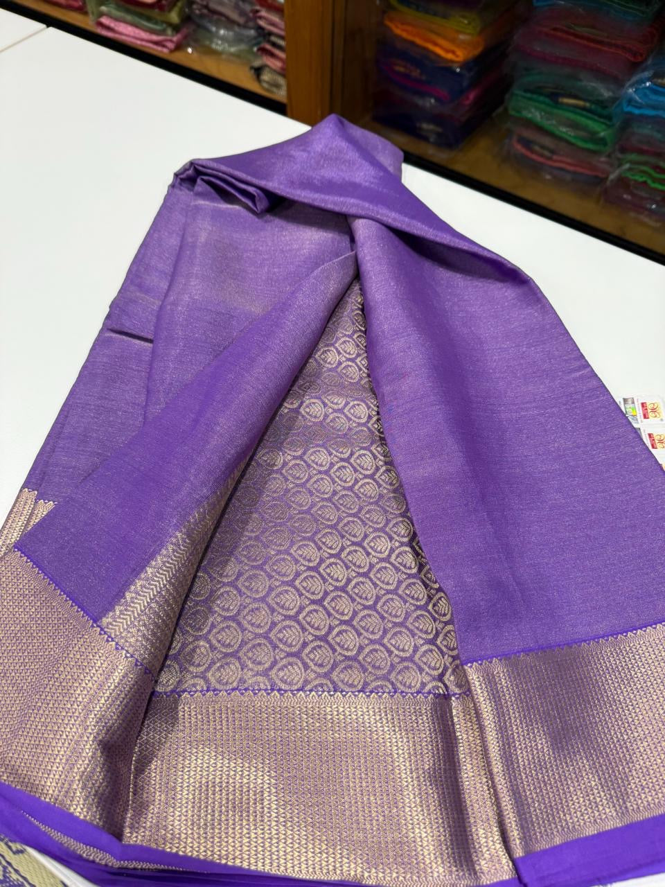 Tissue Brocade Mysore silk Saress