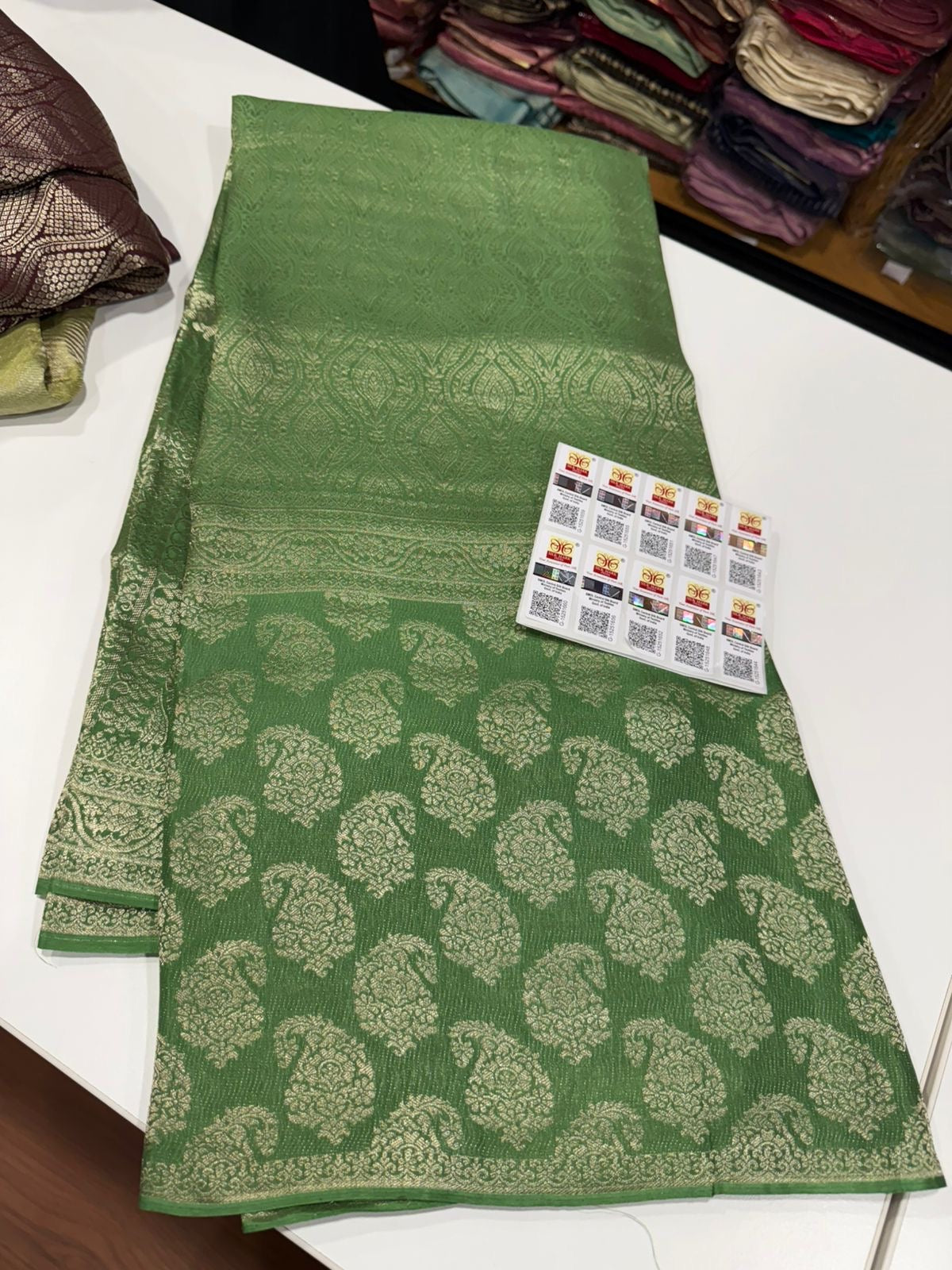 Brocade Mysore silk saree
