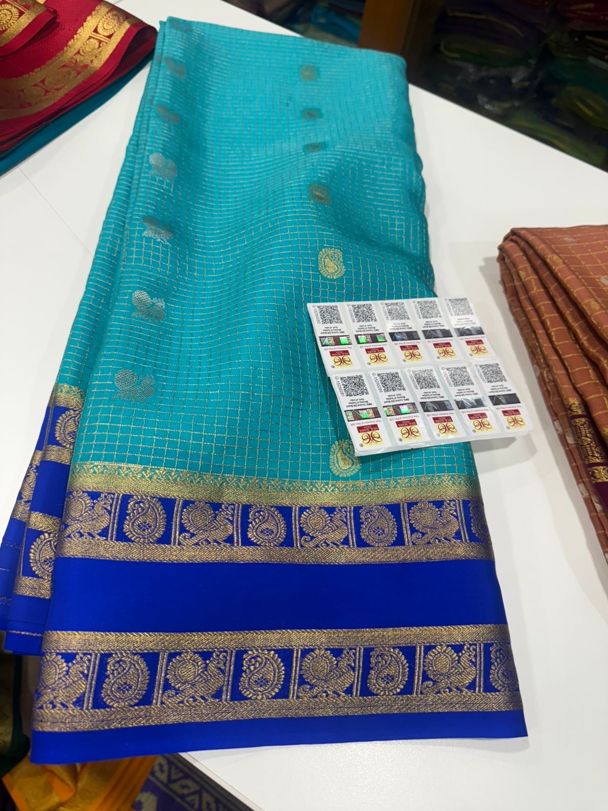 Checks pattern with beautiful combination