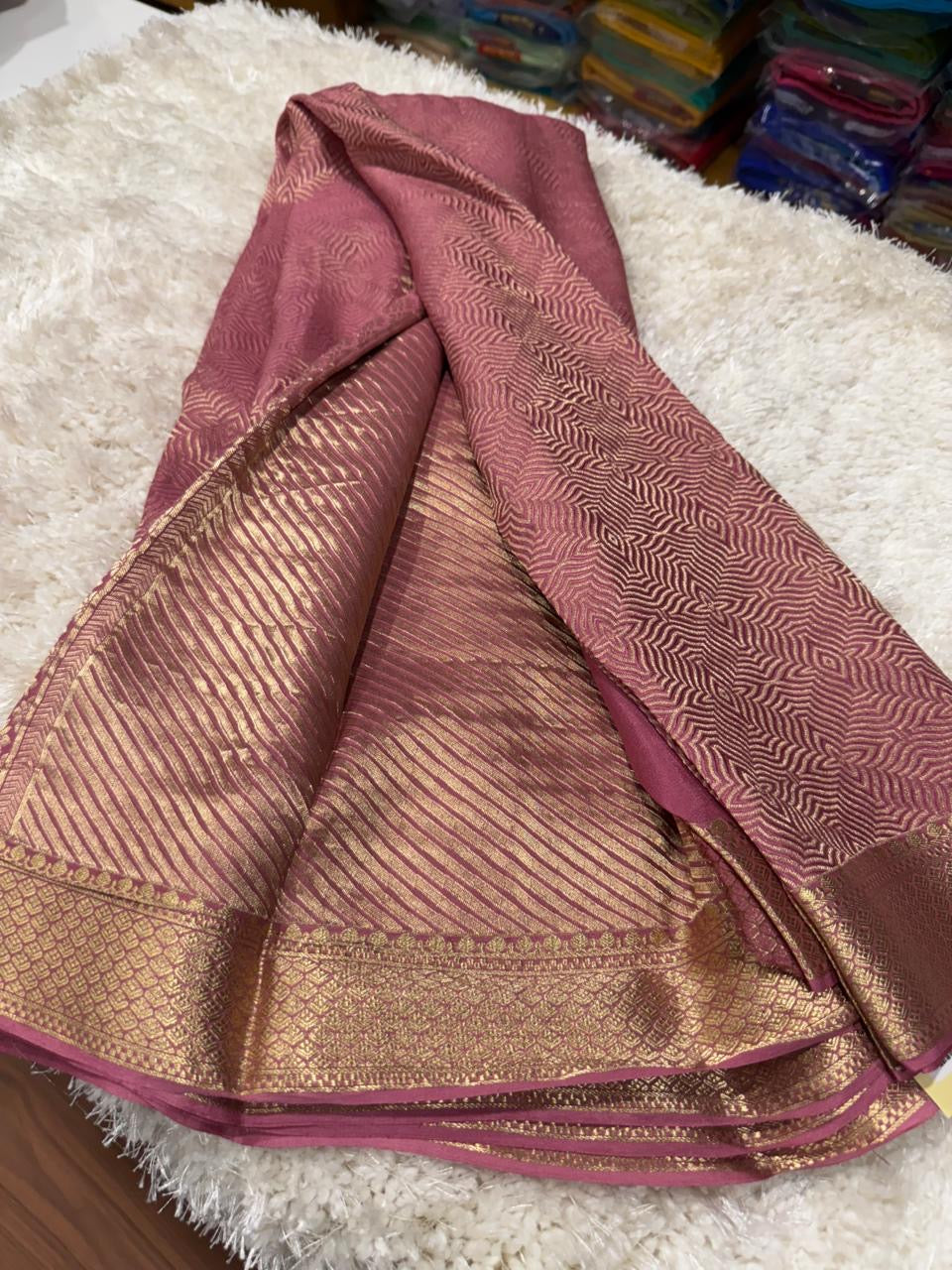 Brocade Mysore silk Saress
