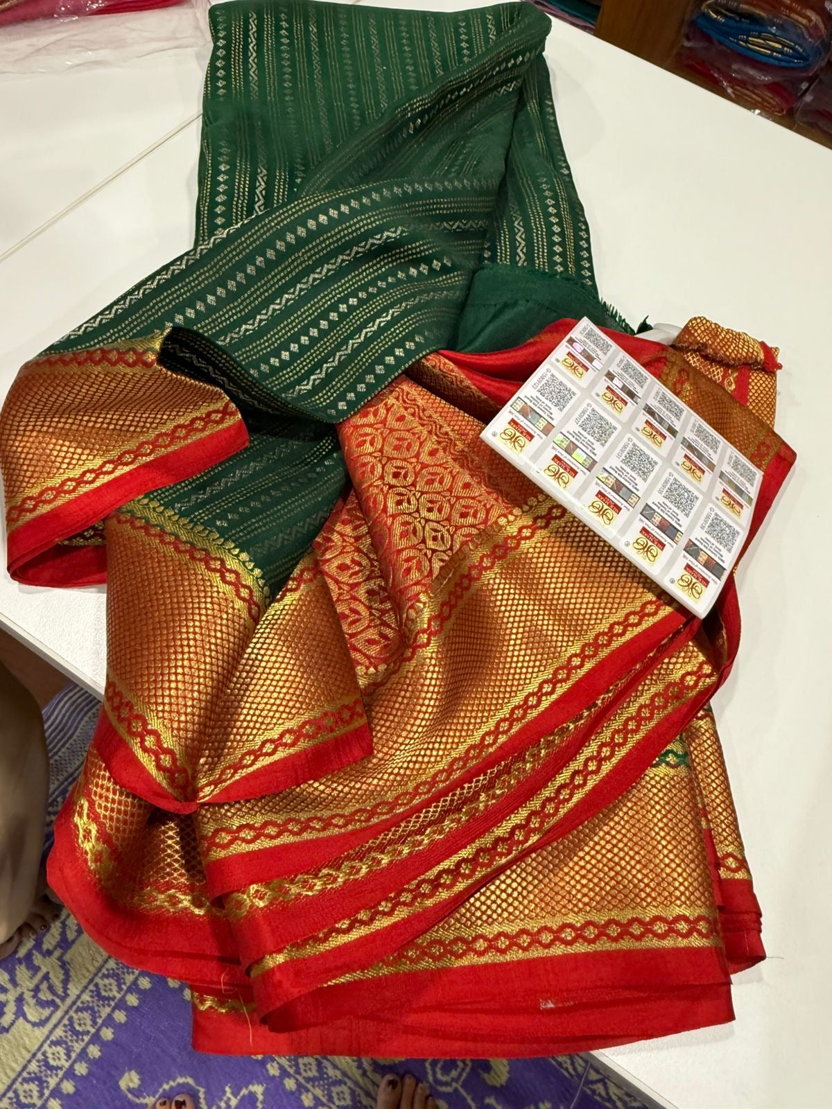 Traditional border with beautiful Color