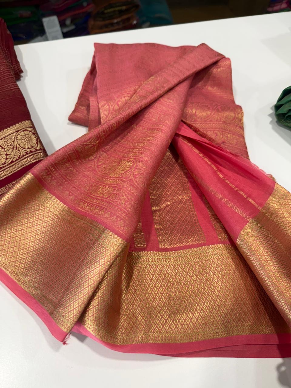 Brocade Mysore silk Saress