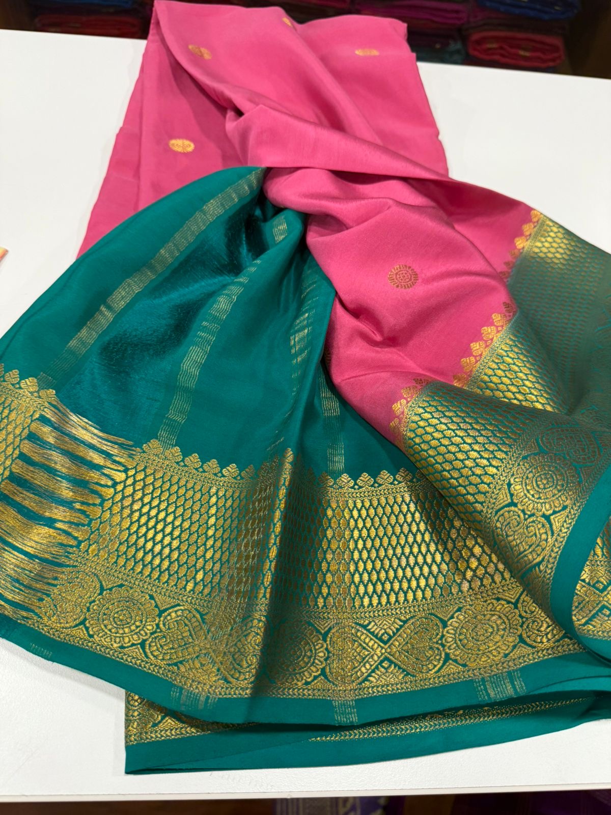 Exclusive pattern mysore silk sarees