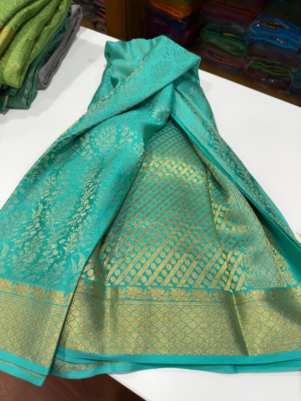 Brocade Mysore silk Saress