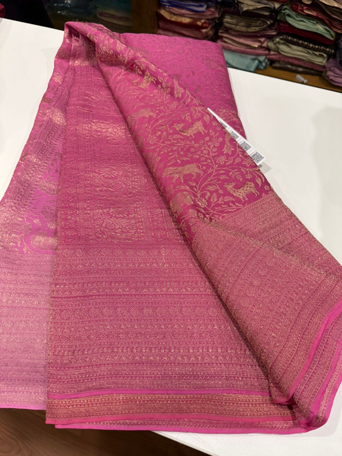 Brocade Mysore silk saree