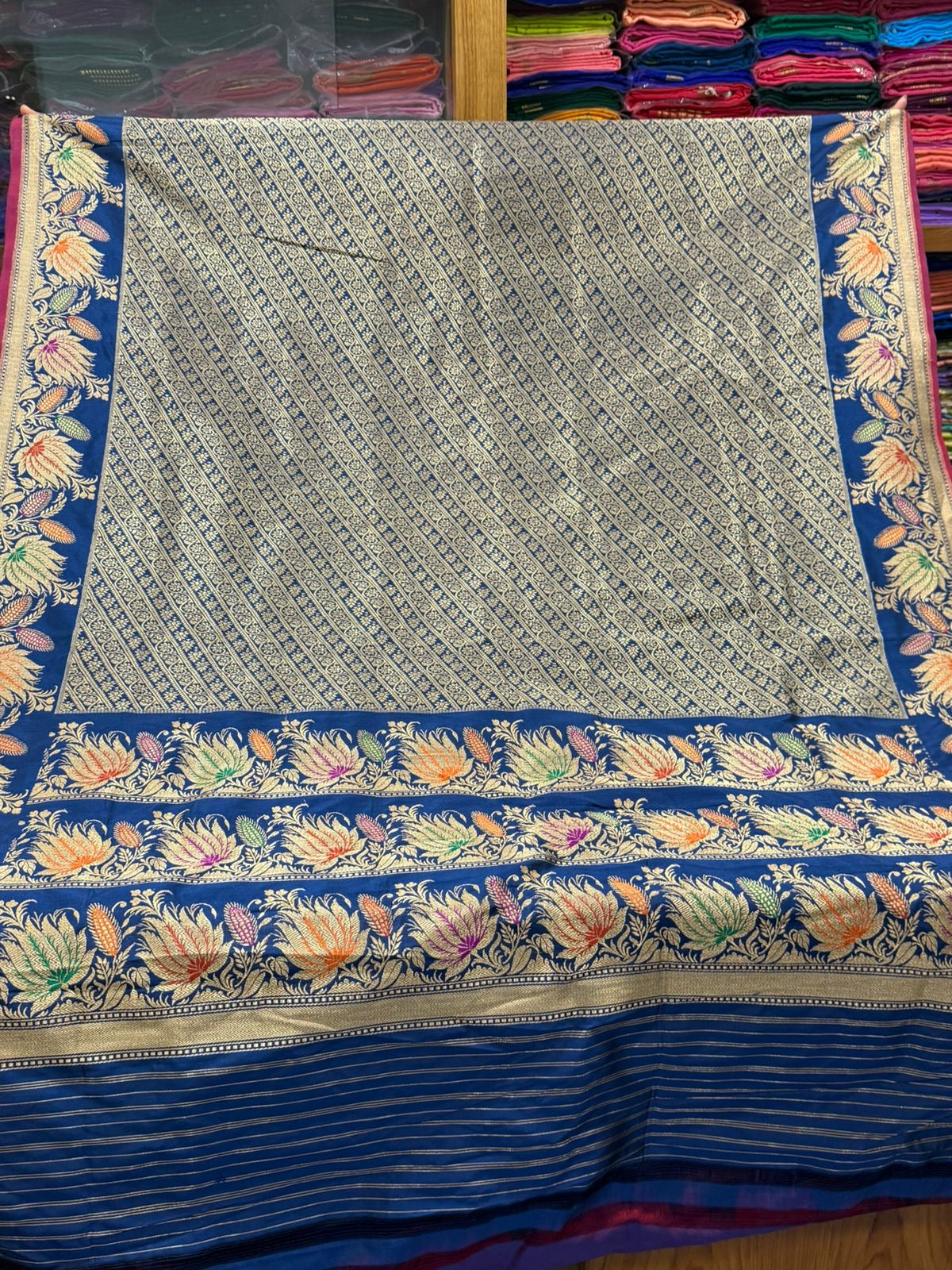 Pure handloom Banarasi silk saree