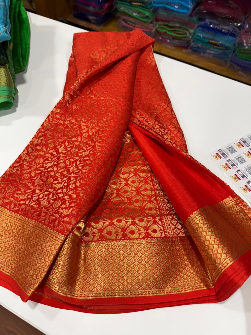 Brocade Mysore silk Saress