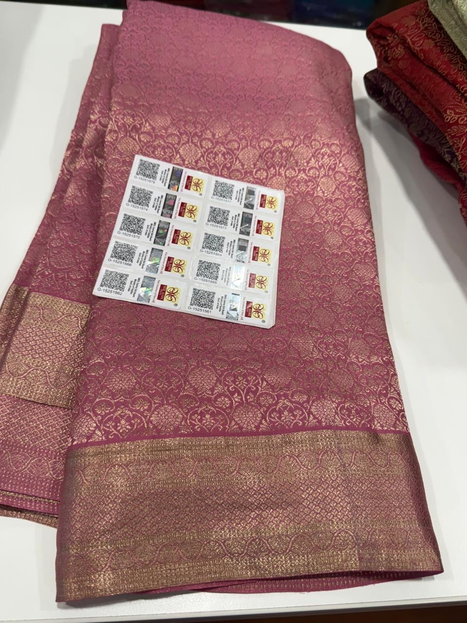 Brocade Mysore silk saree