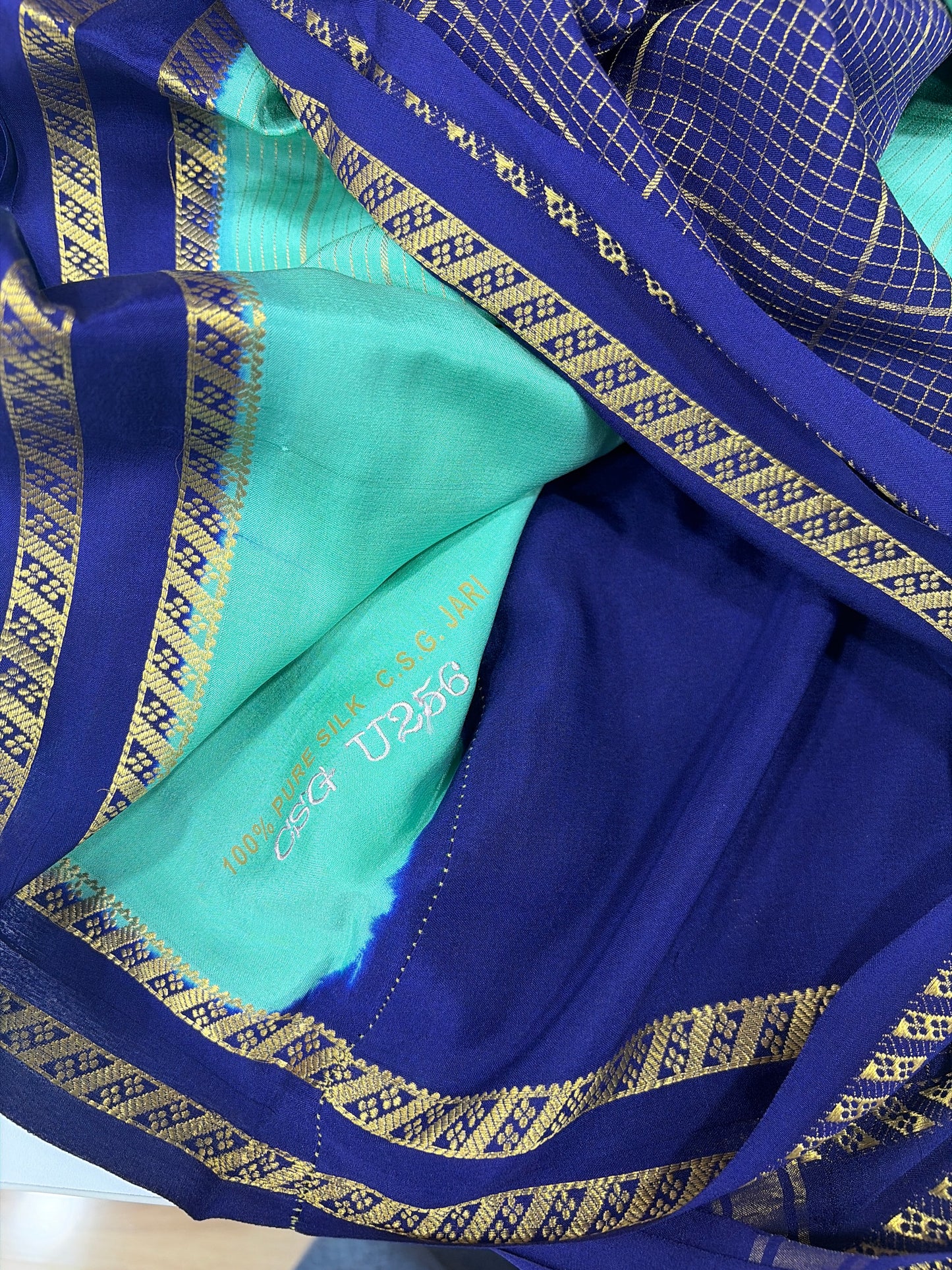 Pure Zari Contrast