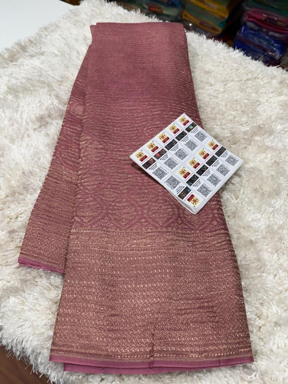 Brocade Mysore silk saree