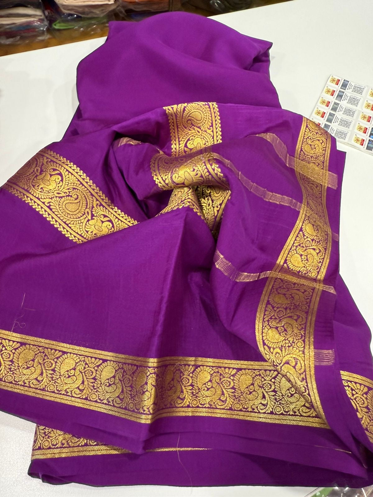 Exclusive pattern mysore silk sarees with elegant color combinations