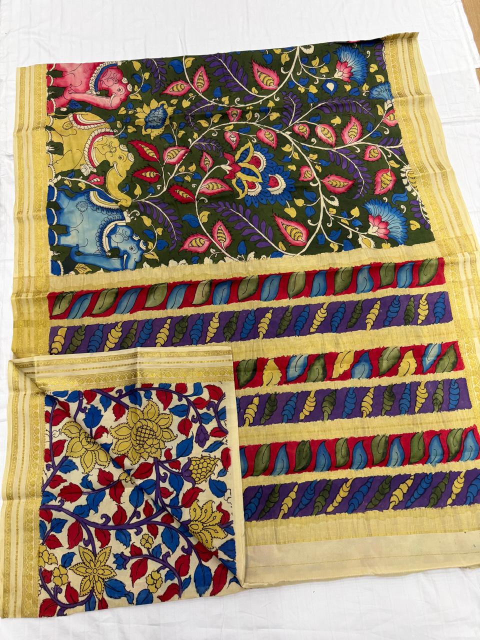 Kalamkari Mysore Silk