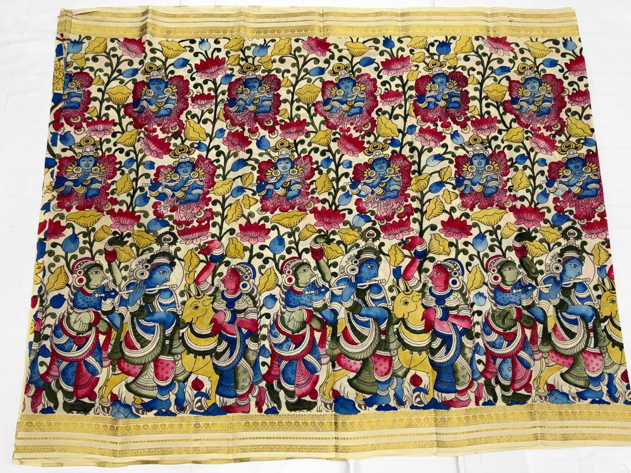Kalamkari Mysore Silk