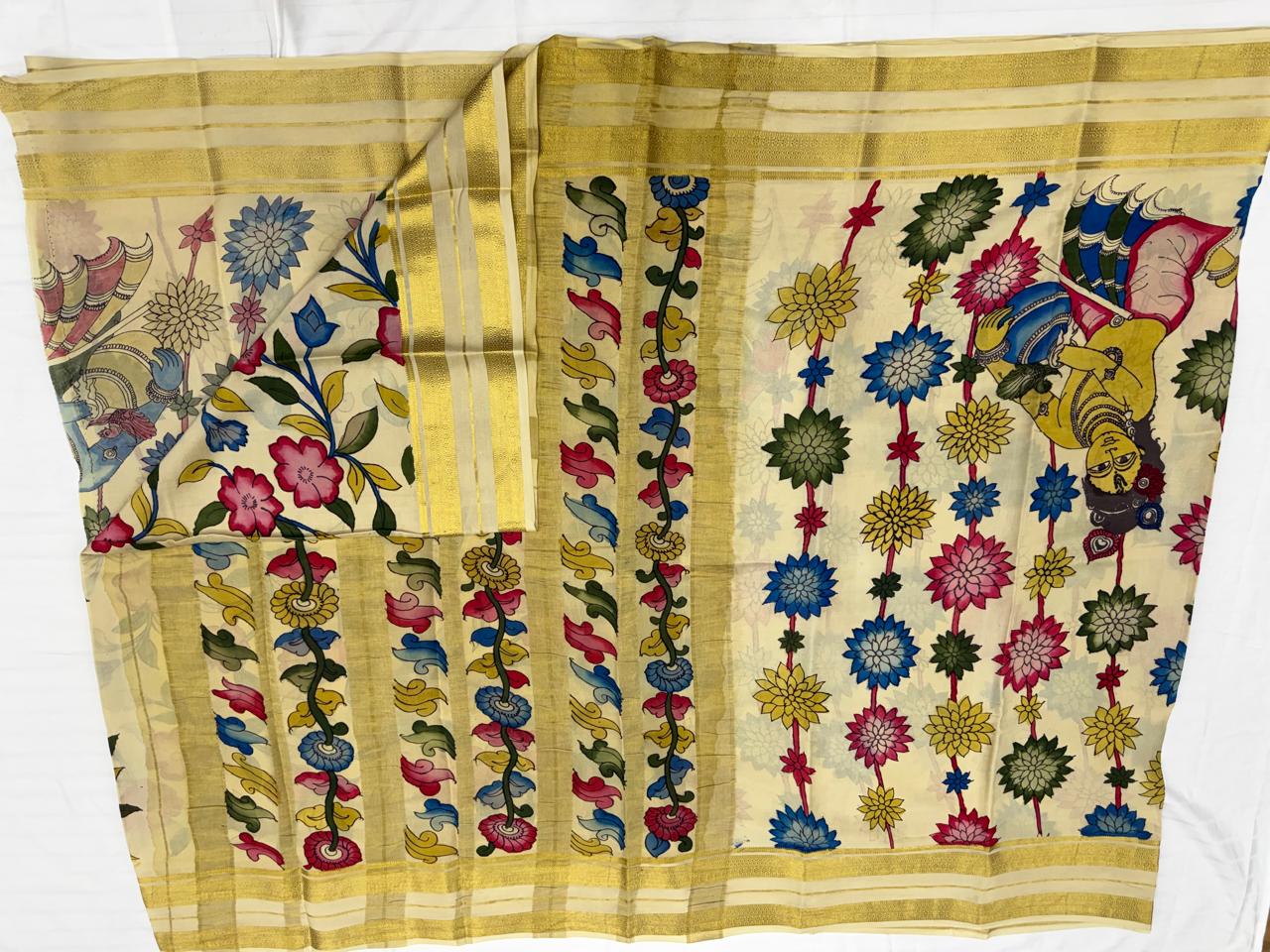 Kalamkari Mysore Silk