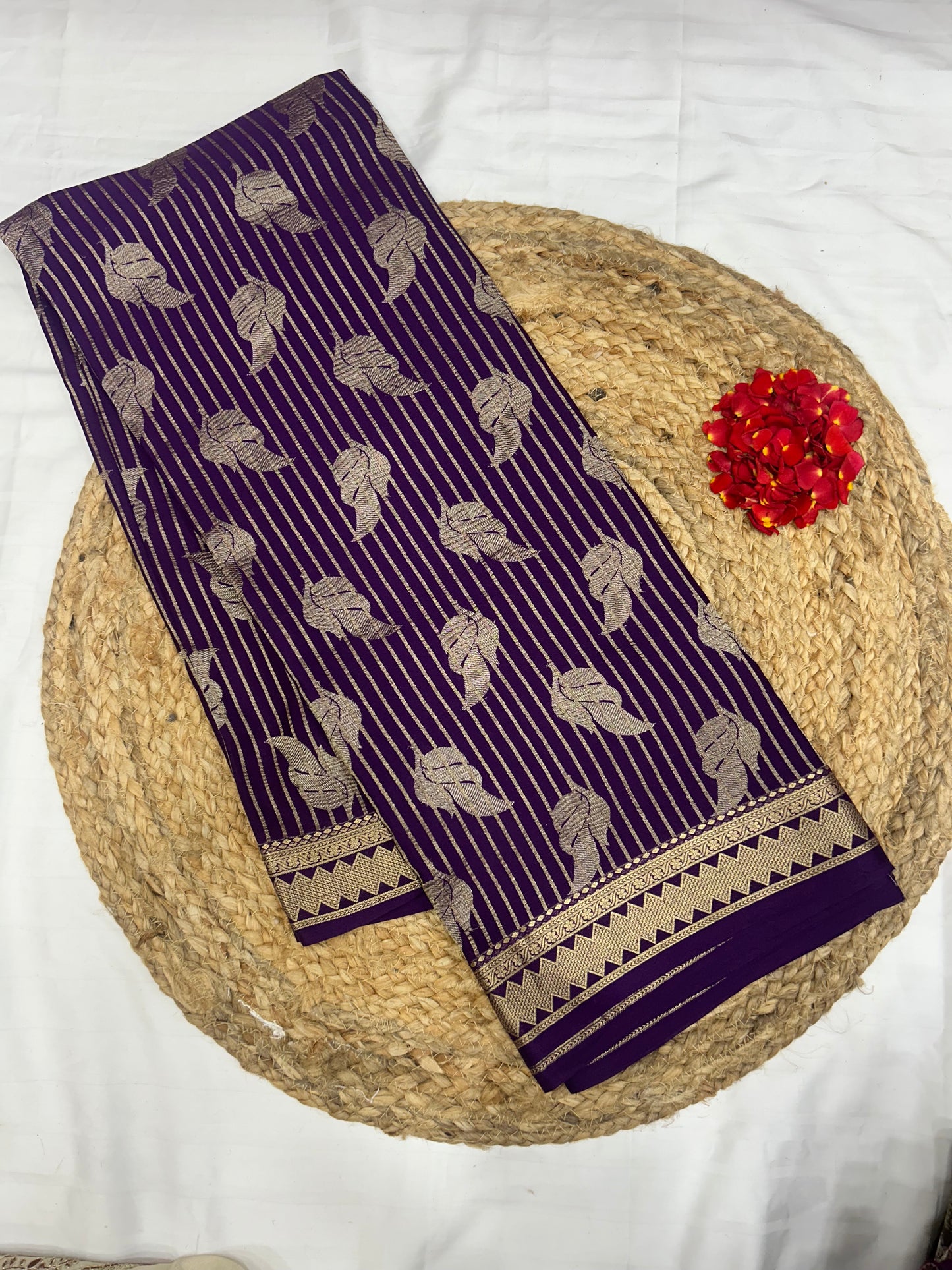Mysore silk brocade