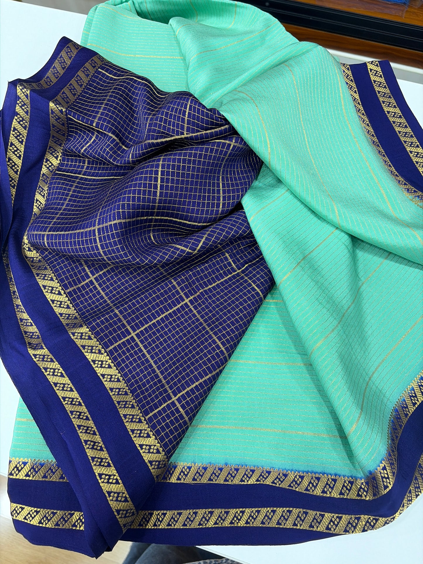 Pure Zari Contrast