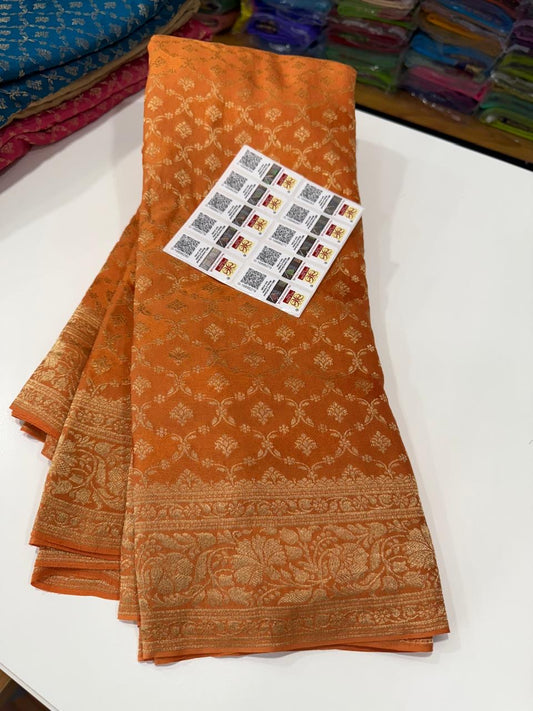 Mysore silk brocade sarees