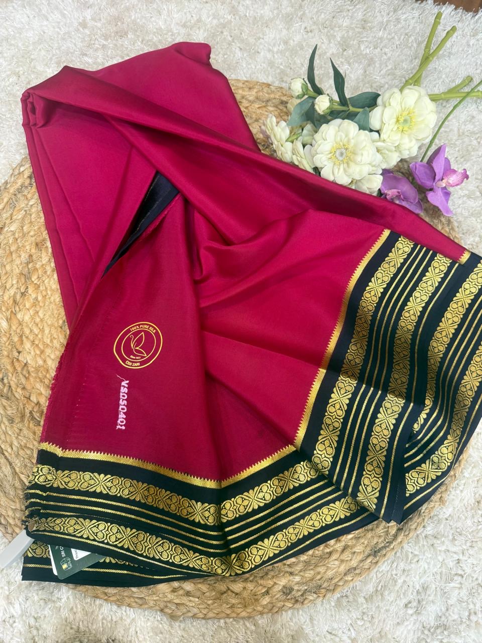Mysore silk sarees css pattern