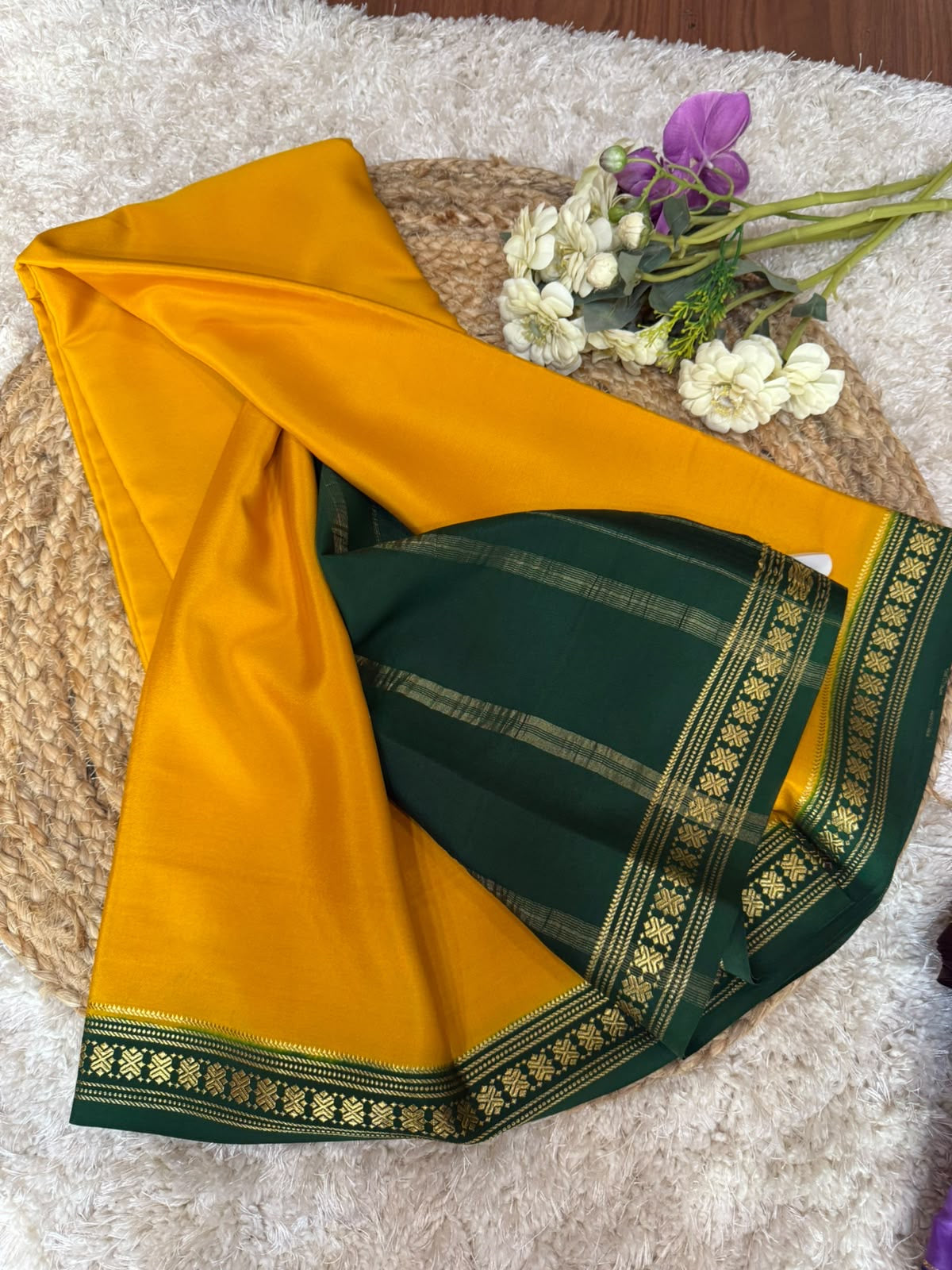 Mysore silk sarees css pattern