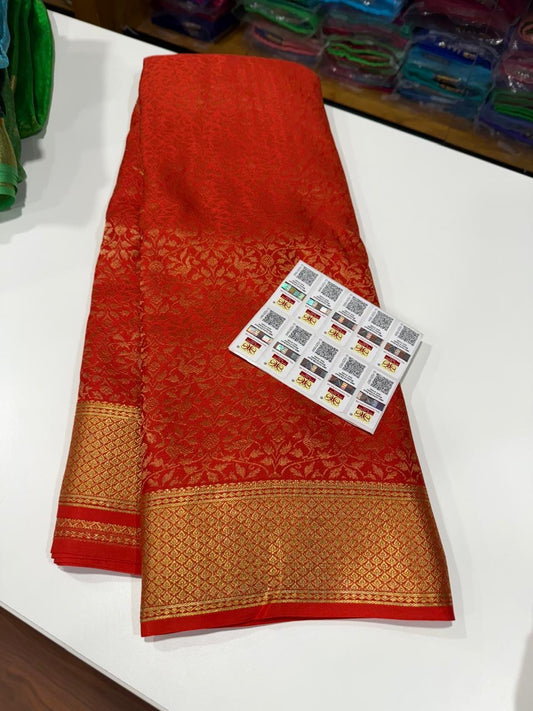 Brocade Mysore silk Saress