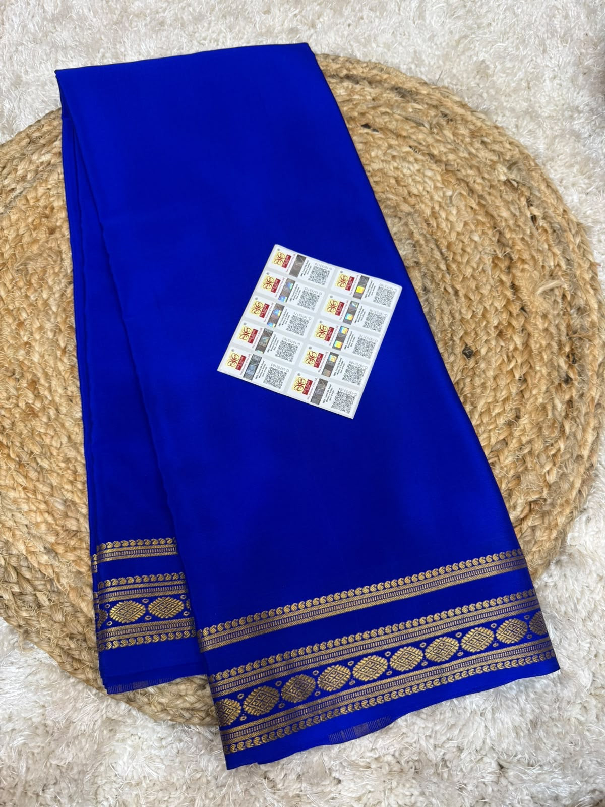 Mysore silk sarees self pattern