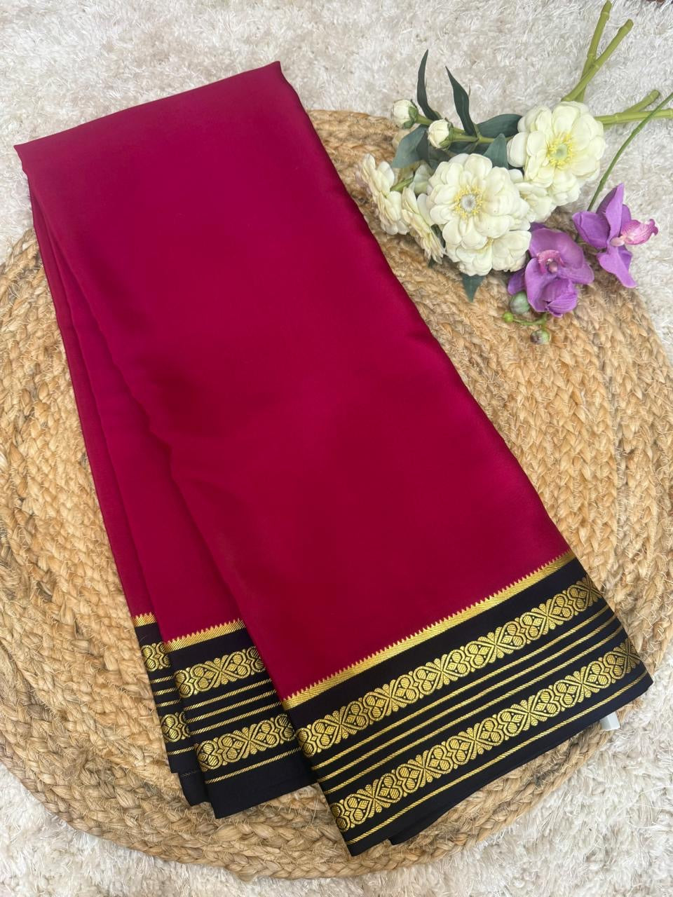 Mysore silk sarees css pattern