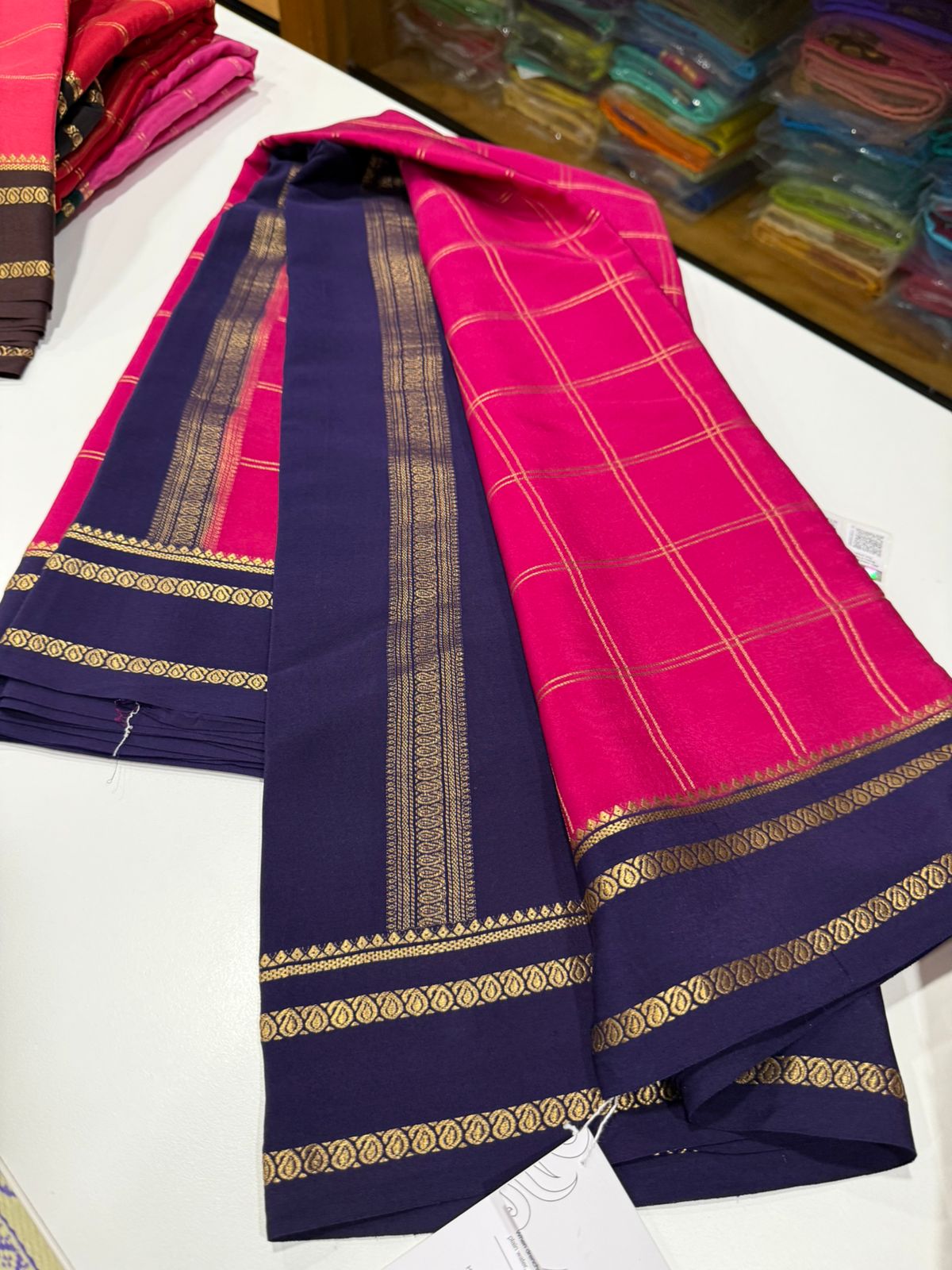 Pure Zari Mysore silk saree