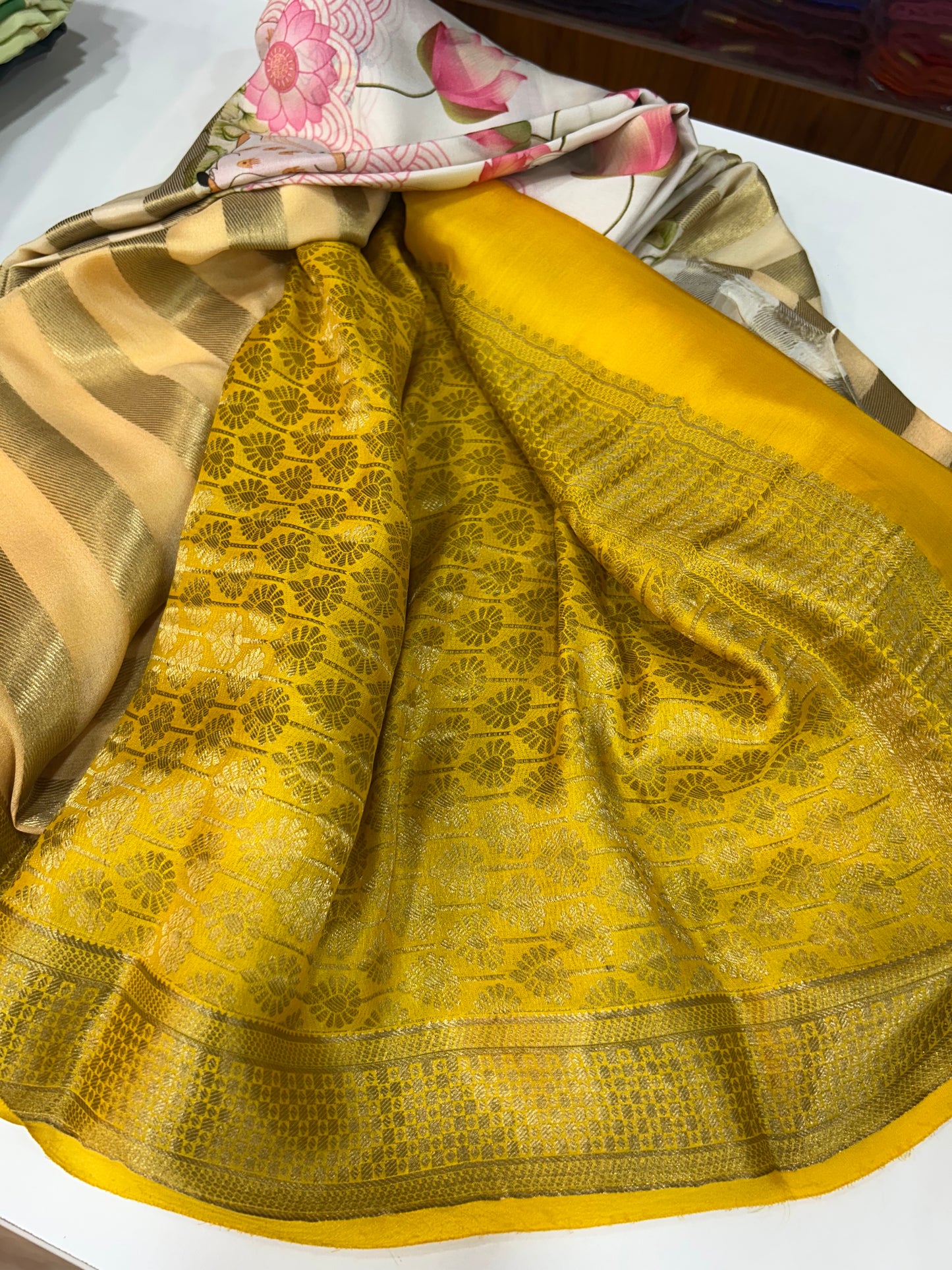 Digital Print Mysore Silk