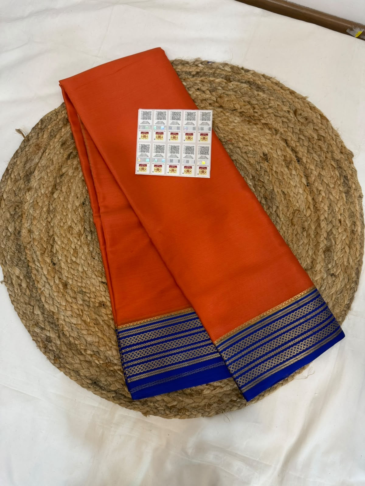 Mysore silk sarees light weight pattern