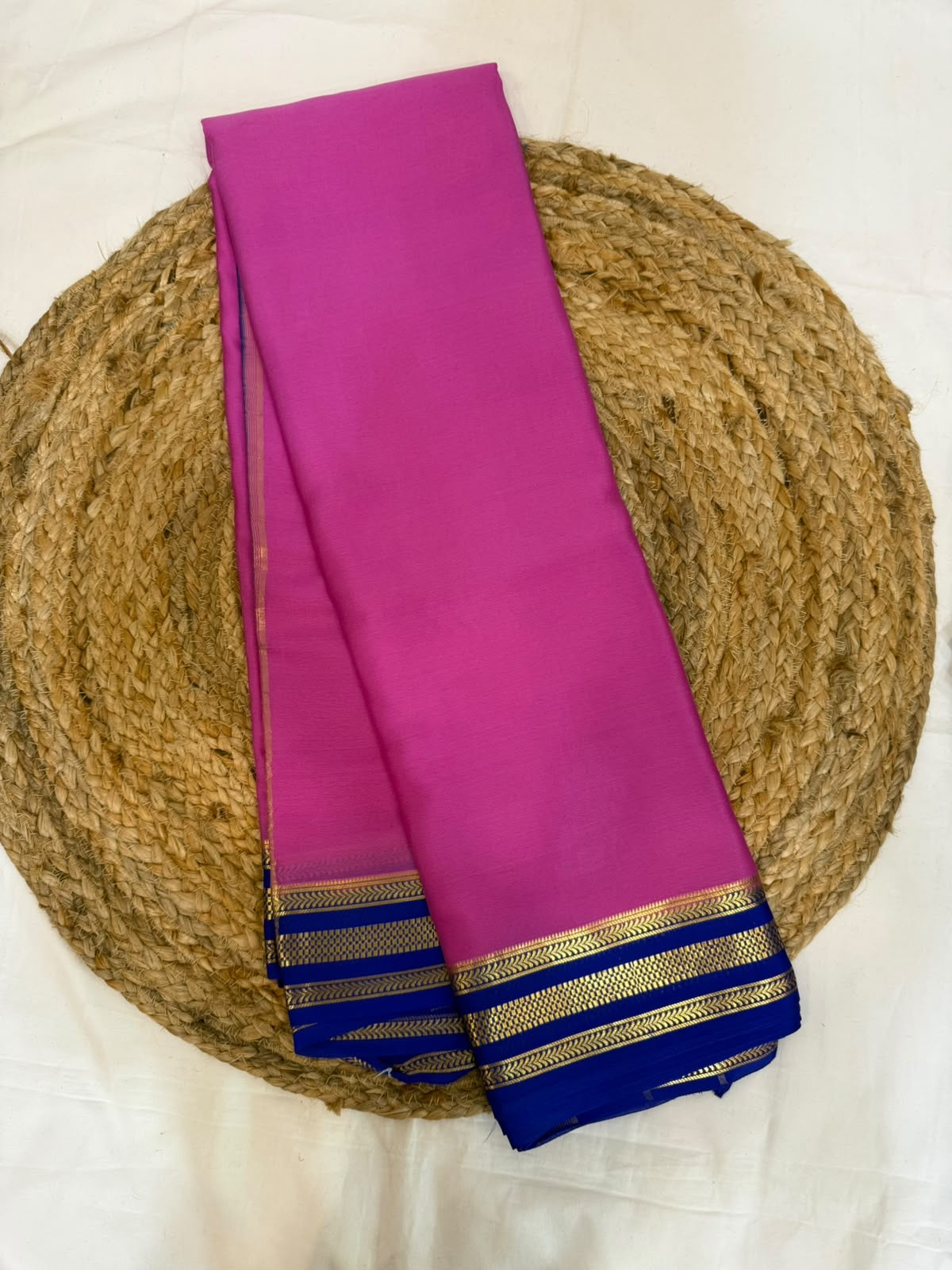 Mysore silk sarees light weight pattern