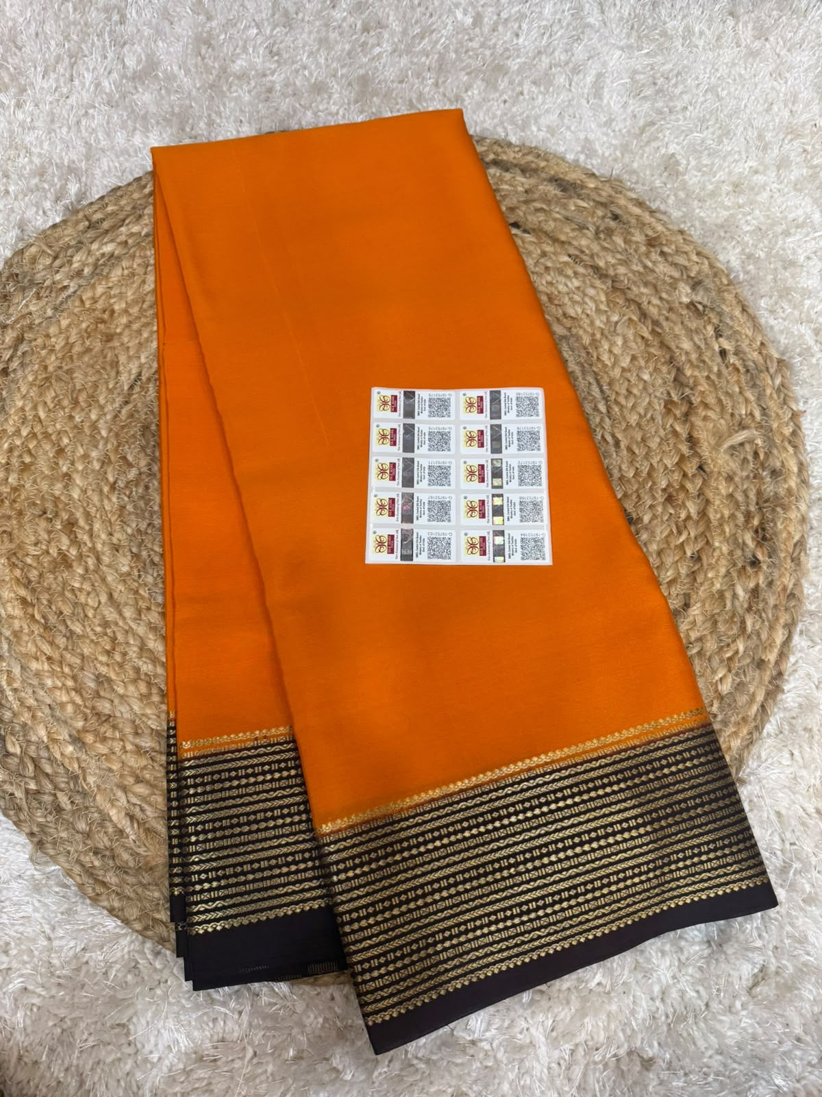 Mysore silk sarees contrast pattern