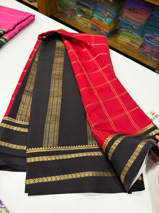Pure Zari Mysore silk saree