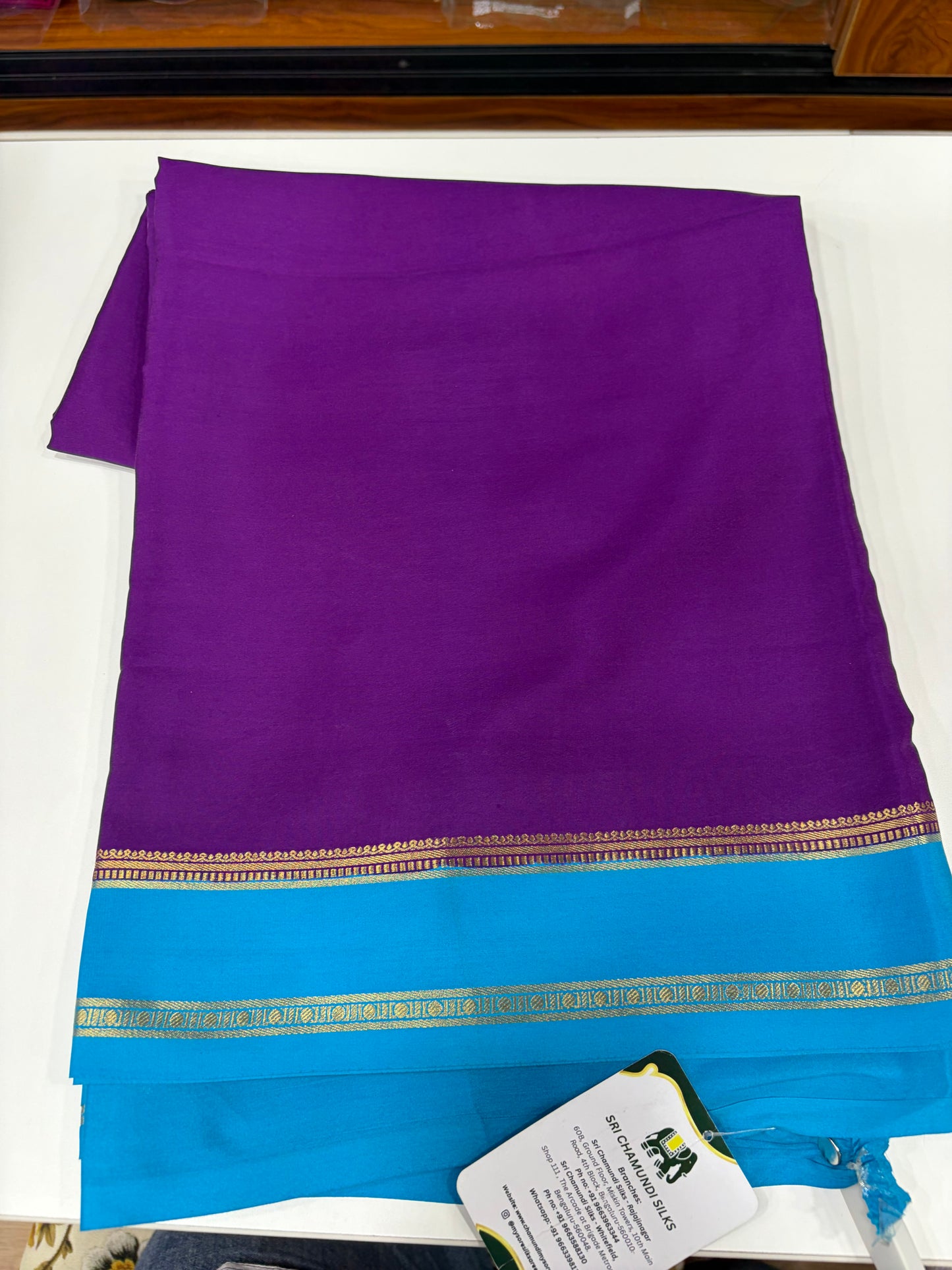Pure Zari Contrast